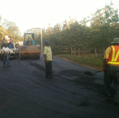 Less Than One Kilometer Was Paved in Nosara