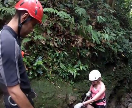 Waterfall Rappelling in Costa Rica