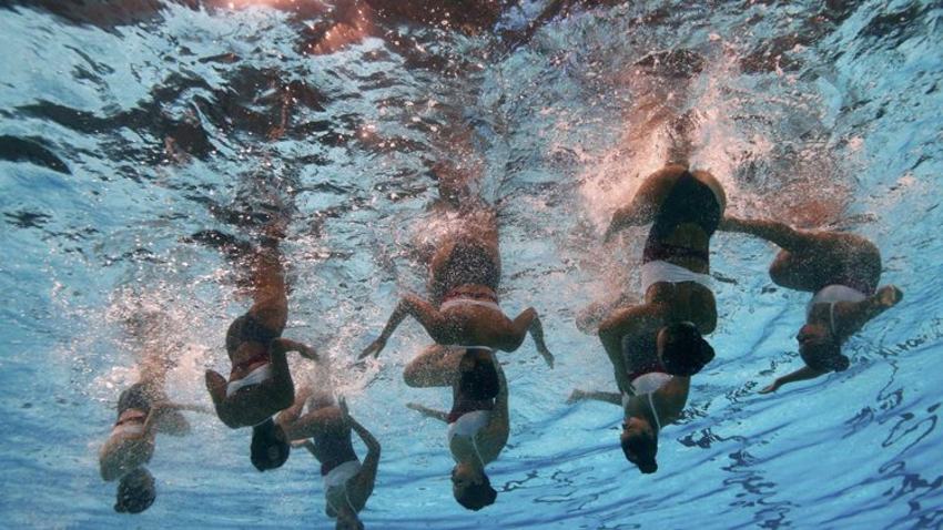 Costa Rica’s Team Are Seen Underwater….