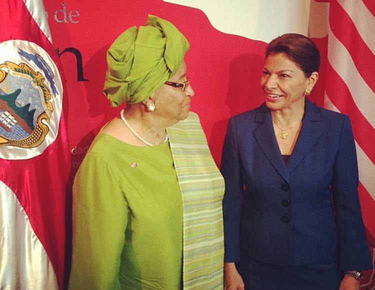 Historic Meeting Between Costa Rica and Liberia Presidents