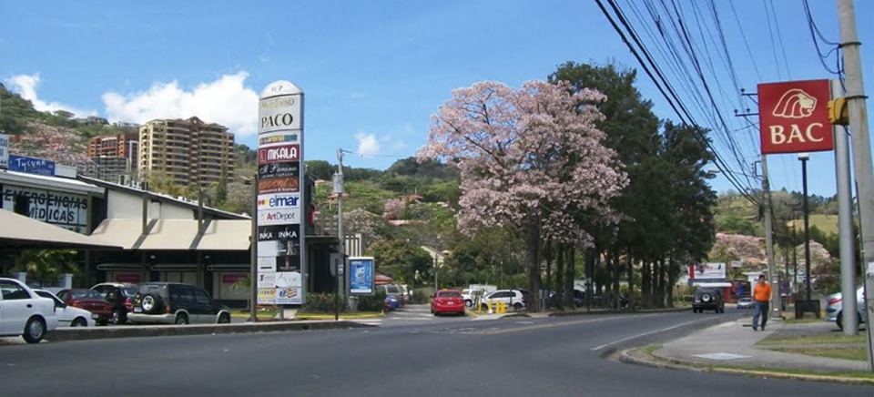 The Paco Mall intersection