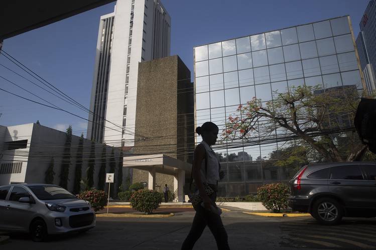 Offices of the Mossack Fonseca law firm in Panama City's financial district. Photo: Susana Gonzalez/Bloomberg News