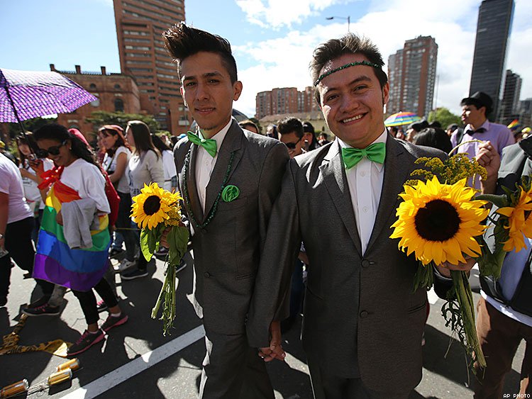 After three years in legal limbo, Colombia's Constitional Court ruled 6-3 that same-sex couples have a right to legally marry.