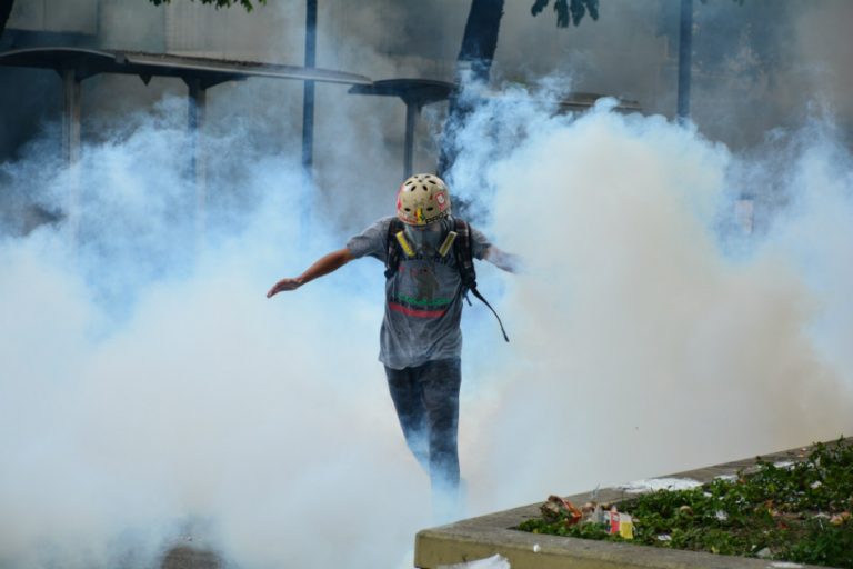 Shipment of 16 Tons of Chinese Tear Gas Set for Venezuela Blocked