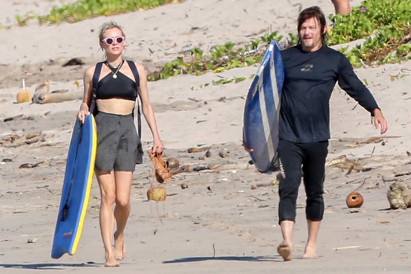 Diane Kruger and Norman Reedus Hang Out in Costa Rica | Q COSTA RICA