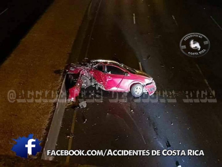 Early Morning Crash Collapses Autopista General Cañas