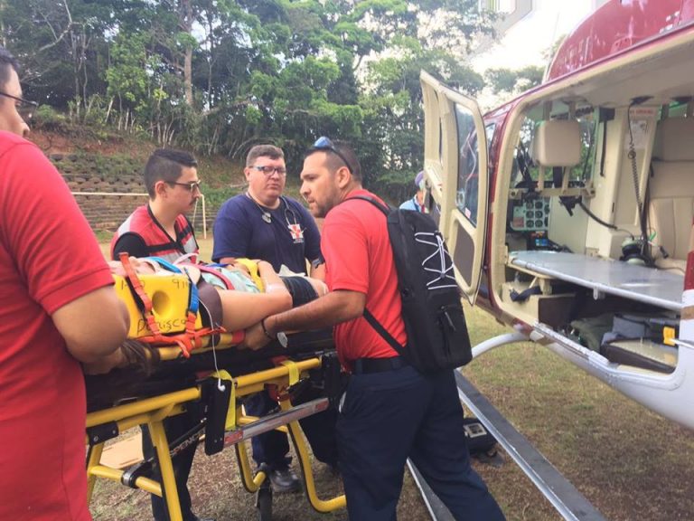 Puriscal Traffic Accident Required Airlift To Hospital