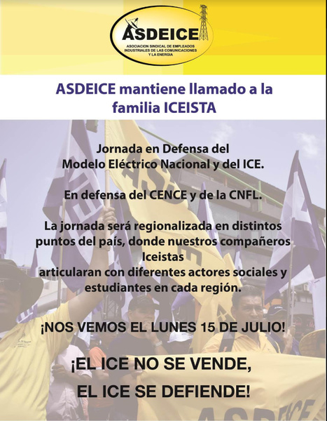 Trade Unions Falsely Accuse Government Considering Breaking ICE Monopoly
