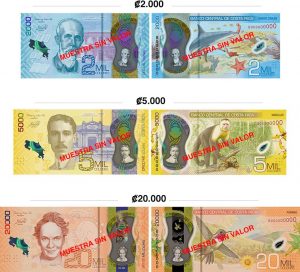 The New Costa Rica Banknotes 