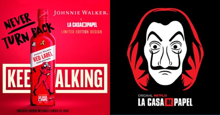 Johnnie Walker makes its limited edition bottle of ‘La Casa de Papel’ available in Costa Rica