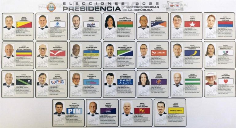 TSE finishes printing the ballots for the elections in Costa Rica