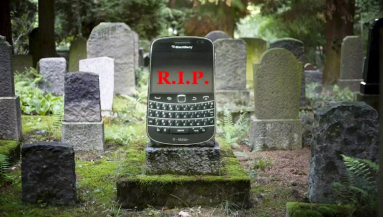 The End of the BlackBerry, the End of an Era